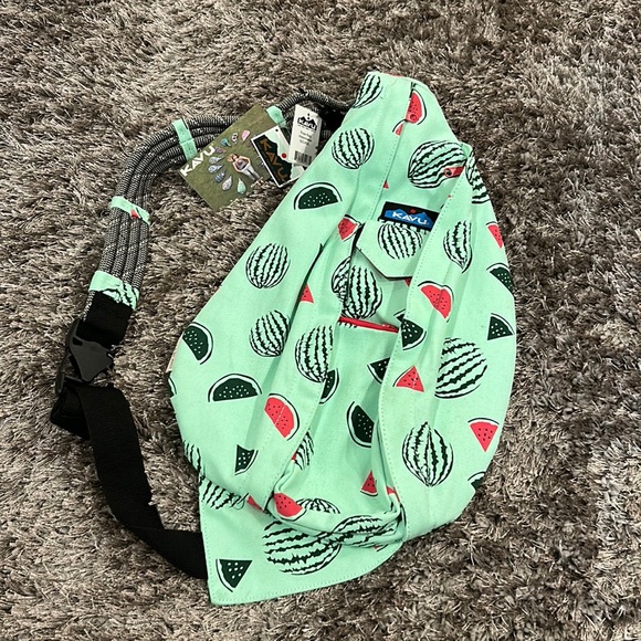 Kavu Handbags - Kavu Shoulder Rope Bag.  Watermelon